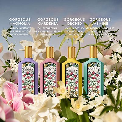 Gucci Mini Gorgeous Gardenia and Gorgeous Magnolia Perfume Set