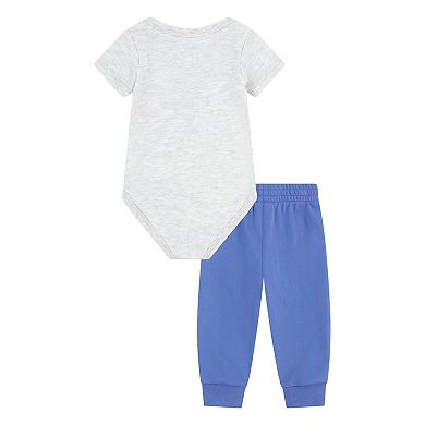 Baby Boys Nike Sportswear "Just Do It." Bodysuit and Sweatpants Set