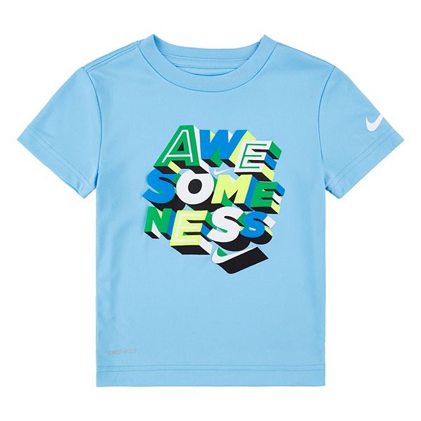 Baby & Toddler Boys Nike "Awesomeness" DriFIT Tshirt