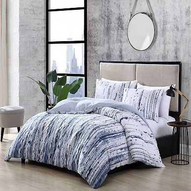 City Scene Sokal Blue Duvet Set