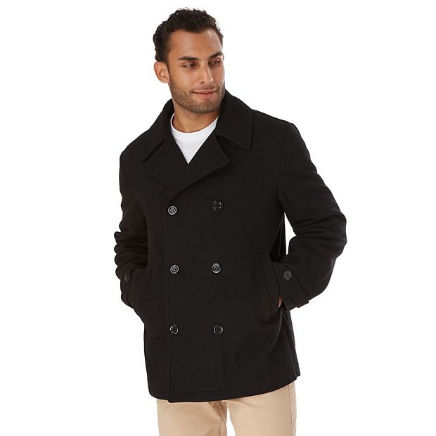 Men's Apt. 9® Wool Peacoat