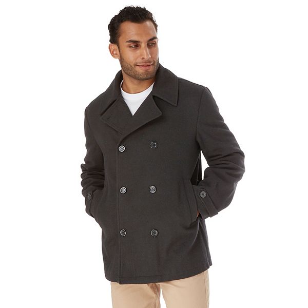 Kohls sales peacoat mens