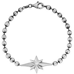 Men s Sterling Silver Bracelets Kohl s