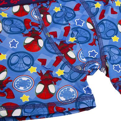 Toddler Boy Marvel Spidey and His Amazing Friends 3-Pack Athletic Boxer Briefs