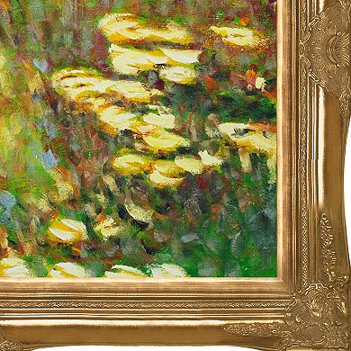 La Pastiche Water Lilies by Claude Monet Framed Wall Art