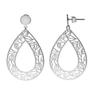 LC Lauren Conrad Filigree Teardrop Earrings