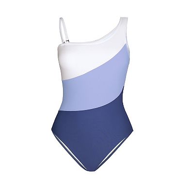 Women's Cupshe One-Shoulder Cutout Back Tummy Control One-Piece Swimsuit