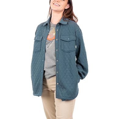 Women's Mountain and Isles Diamond Quilted Shirt Jacket