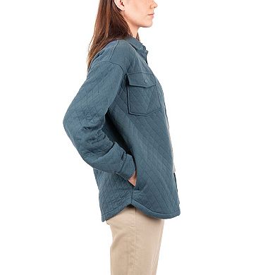 Women's Mountain and Isles Diamond Quilted Shirt Jacket