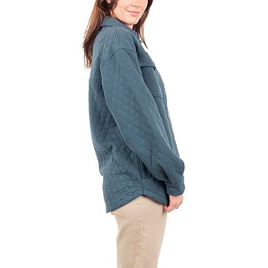 Women's Mountain and Isles Diamond Quilted Shirt Jacket