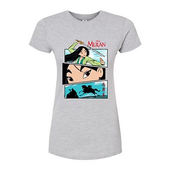 Disney's Mulan Juniors' Comic Fitted Tee