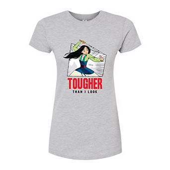 Disney's Mulan Juniors' Tougher Than I Look Fitted Tee