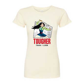 Disney's Mulan Juniors' Tougher Than I Look Fitted Tee