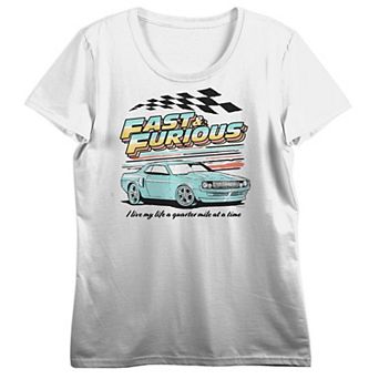 Juniors' Fast & Furious Graphic Tee