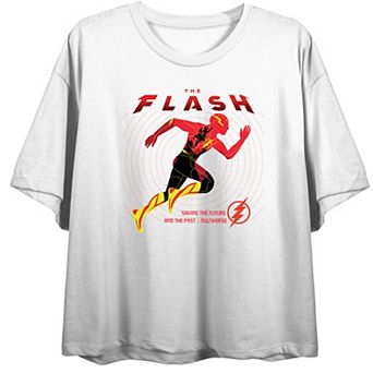 Juniors' The Flash Movie Saving Graphic Tee