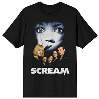 Juniors' Scream 1-3 Distressed Graphic Tee
