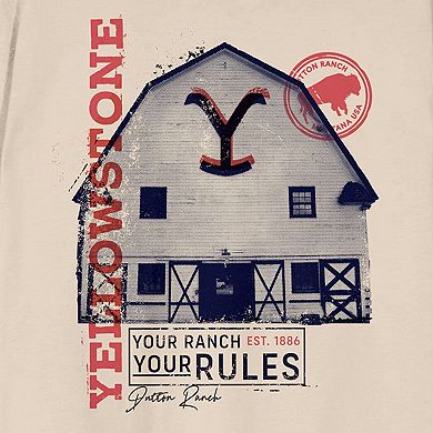 Juniors' Yellowstone Your Ranch Graphic Tee