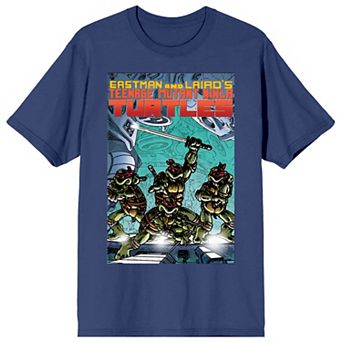 Juniors' Teenage Mutant Ninja Turtles Comic Origins Cover Graphic Tee