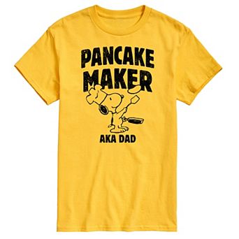 Men's Peanuts Pancake Maker Graphic Tee