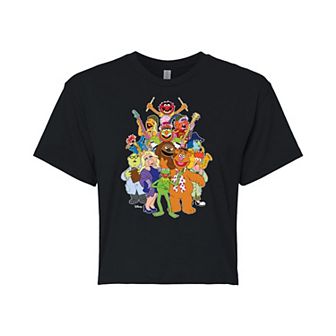 Disney's The Muppets Juniors' Group Cropped Tee