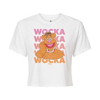 Disney's The Muppets Juniors' Wocka Wocka Cropped Tee