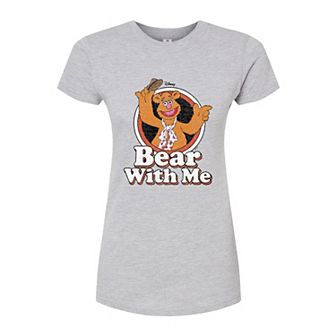 Disney's The Muppets Juniors' Bear With Me Fitted Tee