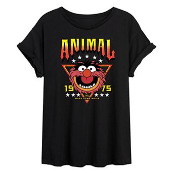 Disney's The Muppets Juniors' Animal Band Oversized Tee