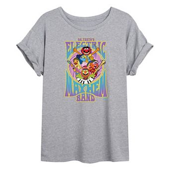 Disney's The Muppets Juniors' Mayhem Band Oversized Tee