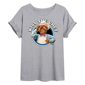 Disney's The Muppets Juniors' Kiss The Chef Oversized Tee