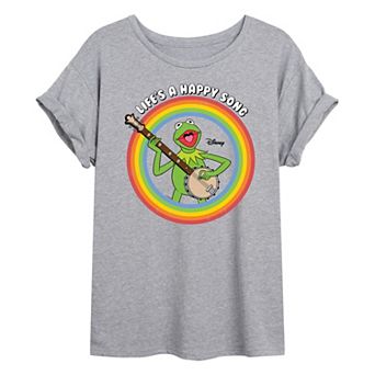 Disney's The Muppets Juniors' Happy Song Oversized Tee