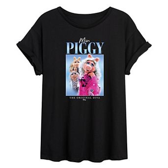 Disney's The Muppets Juniors' Original Diva Oversized Tee