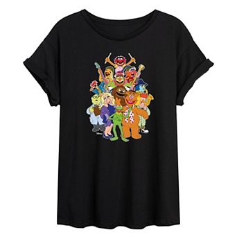 Disney's The Muppets Juniors' Group Oversized Tee
