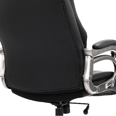 Executive Faux Leather Office Chair 400lbs