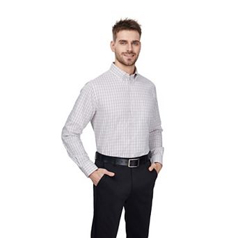 Men's Bespoke Classic-Fit Pinpoint Oxford Dress Shirt