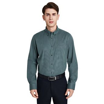Men's Bespoke Classic-Fit Pinpoint Oxford Dress Shirt