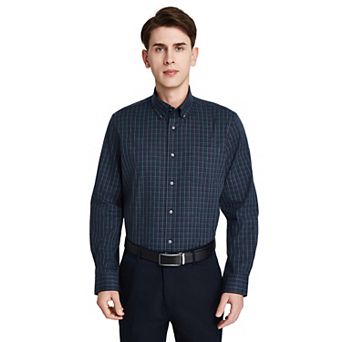 Men's Bespoke Classic-Fit Pinpoint Oxford Dress Shirt