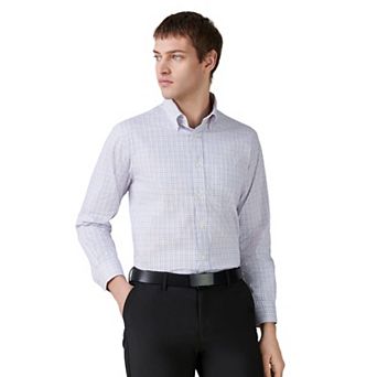 Men's Bespoke Classic-Fit Pinpoint Oxford Dress Shirt