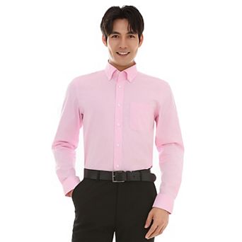 Men's Bespoke Classic-Fit Pinpoint Oxford Dress Shirt