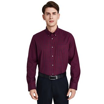 Men's Bespoke Classic-Fit Pinpoint Oxford Dress Shirt