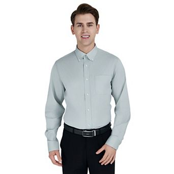Men's Bespoke Classic-Fit Pinpoint Oxford Dress Shirt