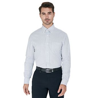 Men's Bespoke Classic-Fit Pinpoint Oxford Dress Shirt