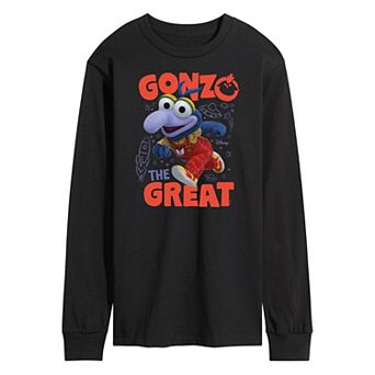 Disney's Muppets Babies Gonzo Men's The Great Long Sleeve Graphic Tee