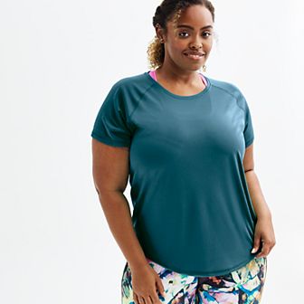 Plus Size Tek Gear® Dry Tek Short Sleeve Tee