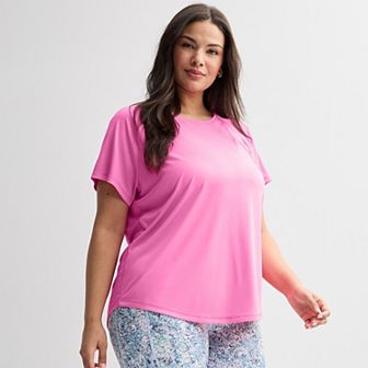 Plus Size Tek Gear® Dry Tek Short Sleeve Tee