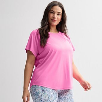 Plus Size Tek Gear® Dry Tek Short Sleeve Tee