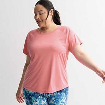 Plus Size Tek Gear® Dry Tek Short Sleeve Tee