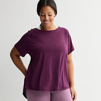 Plus Size Tek Gear® Dry Tek Short Sleeve Tee