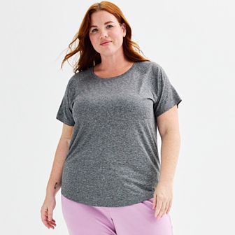 Plus Size Tek Gear® Dry Tek Short Sleeve Tee