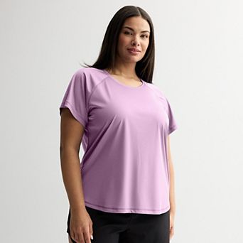 Plus Size Tek Gear® Dry Tek Short Sleeve Tee