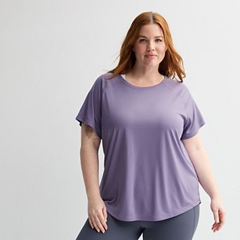 Plus Size Tek Gear® Dry Tek Short Sleeve Tee